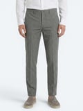 Haki Kumaş Relaxed Fit Casual Keten Karışımlı Pantolon
