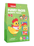 Puedo Manyetik Puzzle - Funny Faces (Sevimli Suratlar)
