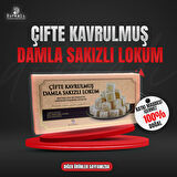 DIRKALI ÇİFT KAVRULMUŞ DAMLA SAKIZLI LOKUM 250 g