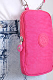 M 226 Mega Bag Krinkıl Kumaş Unisex Küçük Omuz Çantası, Telefonluk