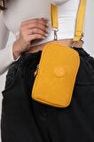 M 226 Mega Bag Krinkıl Kumaş Unisex Küçük Omuz Çantası, Telefonluk