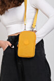 M 226 Mega Bag Krinkıl Kumaş Unisex Küçük Omuz Çantası, Telefonluk
