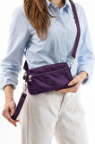 M 231 Mega Bag Krinkıl Kumaş Unisex El Omuz Çantası, Telefonluk (yatay), Clutch