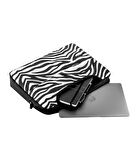 Notebook Laptop Macbook Evrak Çantası 13"-13.3"-14"-15.6" inç - 800 Zebra Desenli