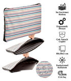 Notebook Laptop Macbook Çantası 13"-13.6" inç - 800-DÜZ Çizgi Desenli