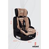 NİONİ SPACE BEJ 9-36 OTO KOLTUĞU