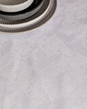 Lavinia Masa Örtüsü - Beyaz - 160x300 cm