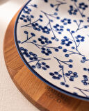 Rêve Bleu Ange Servis Tabağı 25 cm