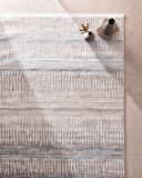 Curtice Halı - Gri - 80x300 cm