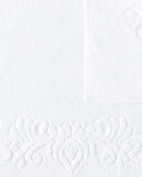 Norice %100 Pamuk Ayak Havlusu - Beyaz - 50x70 cm