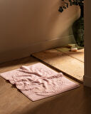 Norice %100 Pamuk Ayak Havlusu - Pudra - 50x70 cm