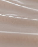 Valeria Çift Kişilik %100 Pamuk Lastikli Penye Çarşaf - Koyu Bej