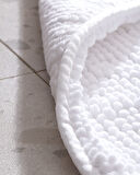 Conques Banyo Paspas - Beyaz - 50x80 cm