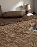 Vincent Tek Kişilik Wellsoft Comforter Set - Bej
