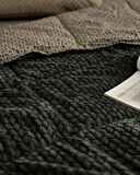 Vincent Çift Kişilik Wellsoft Comforter Set - Yeşil