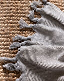 Ranier Koltuk Şalı - Gri