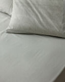 Candide King Size %100 Pamuk Madame Coco Crep Baskılı Nevresim Takımı - Haki