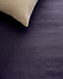 Manon King Size %100 Pamuk Ranforce Lastiksiz Çarşaf - Mor