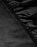 Manon Tek Kişilik Plus %100 Pamuk Ranforce Lastikli Çarşaf - Siyah