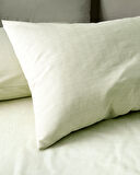 Odette King Size %100 Pamuk Ranforce Baskılı Nevresim Takımı - Haki