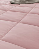 İlus Bambu King Size Comforter Set - Pudra