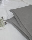 Meleni Çift Kişilik Comforter Set - Gri