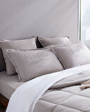 Bobigny Tek Kişilik SuperSoft Comforter Set - Gri