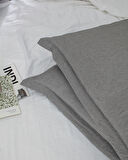 Meleni Tek Kişilik Comforter Set - Gri