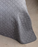 Relinda Tek Kişilik Yatak Örtüsü - Gri