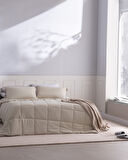 İlus Bambu King Size Comforter Set - Bej