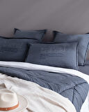 Bobigny King Size SuperSoft Comforter Set - İndigo