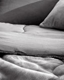 Kaira King Size Comforter Set - Antrasit