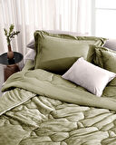 Kaira King Size Comforter Set - Haki