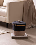 Rêverie Büyük Sepet - Gri/Bej