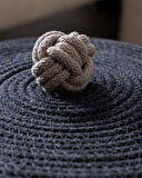 Rêverie Büyük Sepet - Gri/Bej