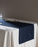 Bourdon Runner - Lacivert - 45x160 cm