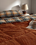 Beth Çift Kişilik Wellsoft Comforter Set - Turuncu
