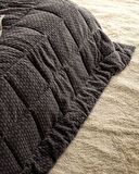 Beth Çift Kişilik Wellsoft Comforter Set - Antrasit