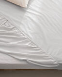 Manon King Size %100 Pamuk Ranforce Lastikli Çarşaf - Gri