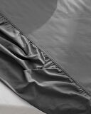 Manon King Size %100 Pamuk Ranforce Lastikli Çarşaf - Antrasit