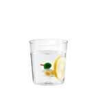 Violet Borosilikat Cam Bardak - Yeşil - 350 ml