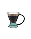 Olivie Borosilikat Cam Fincan - Yeşil - 130 ml