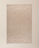 Pluie Rölyef Halı - Bej - 190x290 cm