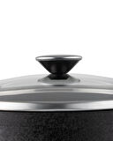 Noir Titanium Derin Tencere - Siyah - 24 cm