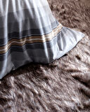 Destry King Size %100 Pamuk Flanel Nevresim Takımı - Gri