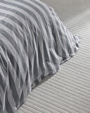 Avignon King Size %100 Pamuk Ranforce Baskılı Nevresim Takımı - Antrasit