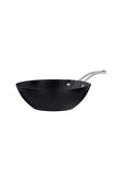 Titanium Professional Wok Tava - Siyah - 28 cm