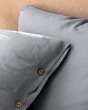 Songe King Size %100 Pamuk Chambre Nevresim Takımı - Açık Gri