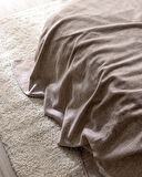 Perigny Çift Kişilik Battaniye - Kahverengi