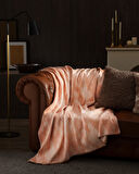 Perigny Tv Battaniye - Kiremit - 130x170 cm